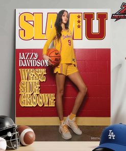 Jazzy Davidson USC Trojans On Slam University 019 Magazine Cover West Side Groove Home Decor Poster Canvas