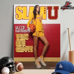 Jazzy Davidson USC Trojans On Slam University 019 Magazine Cover West Side Groove Home Decor Poster Canvas