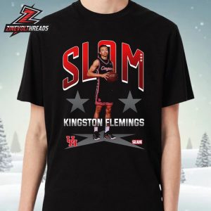 Kingston Flemings Houston Cougars The Coogs On Slam University 019 Cover Tee H-Town Lockdown Unisex T-Shirt