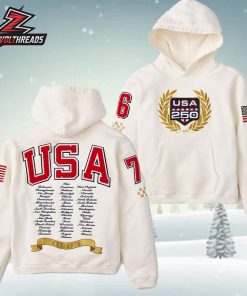 Milestone In American History With This USA 250 Hoodie Limited Edition Unisex T-Shirt