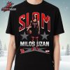 Milos Uzan Houston Cougars The Coogs On Slam University 019 Cover Tee H-Town Lockdown Unnisex T-Shirt
