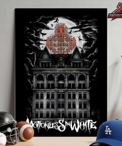 Motionless In White Afraid Of The Dark Poster Merch Limited Home Decor Poster Canvas