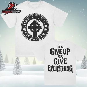 Motionless In White Give Everything Tee Merch Limited Two Sided Unisex T-Shirt
