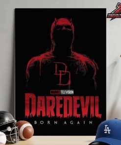 Official Promo Art For Daredevil Born Again Season 2 Marvel Television Home Decor Poster Canvas