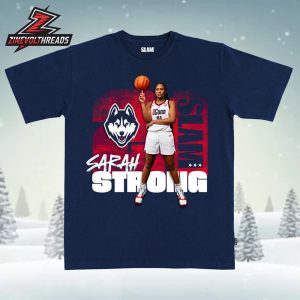 Sarah Strong UConn Huskies On The Slam 260 Number 21 Remix Heavy Tee Unisex T-Shirt