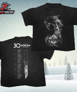 Scream 30th Anniversary Kill Tour Tee Merchandise Limited Two Sided Unisex T-Shirt