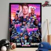 Seattle Seahawks NFL Season 2025-26 Super Bowl LX Champions Home Decor Poster Canvas