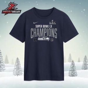 Seattle Seahawks Nike Super Bowl LX Champions Going Yard Unisex T-Shirt