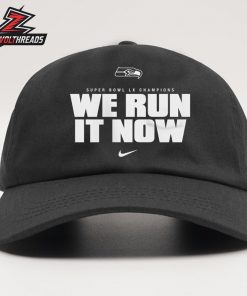 Seattle Seahawks Nike Super Bowl LX Champions We Run It Now Snapback Classic Hat Cap