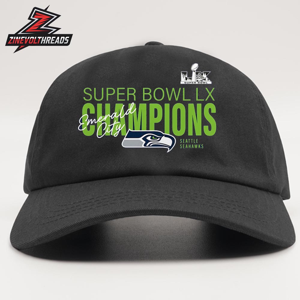 Seattle Seahawks Super Bowl LX Champions Autograph Signing Roster Snapback Classic Hat Cap Seattle Seahawks Super Bowl LX Champions Autograph Signing Roster Snapback Classic Hat Cap