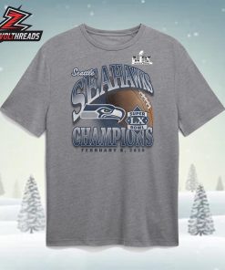 Seattle Seahawks Super Bowl LX Champions Historic Win Unisex T-Shirt