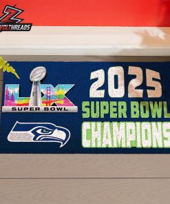Seattle Seahawks Super Bowl LX Champions Home Decor Doormat Rug Carpet