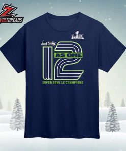 Seattle Seahawks Super Bowl LX Champions Hometown On Top Unisex T-Shirt