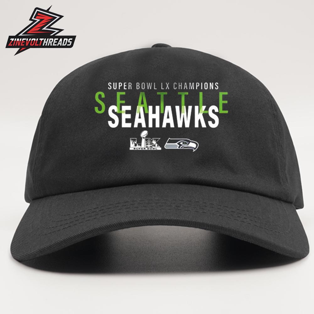 Seattle Seahawks Super Bowl LX Champions Hoodie Snapback Classic Hat Cap Seattle Seahawks Super Bowl LX Champions Hoodie Snapback Classic Hat Cap