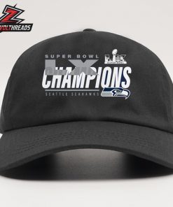 Seattle Seahawks Super Bowl LX Champions Iconic Victory Snapback Classic Hat Cap