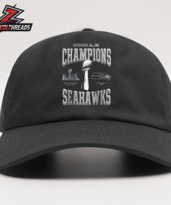 Seattle Seahawks Super Bowl LX Champions Locker Room Trophy Collection Replica Snapback Classic Hat Cap