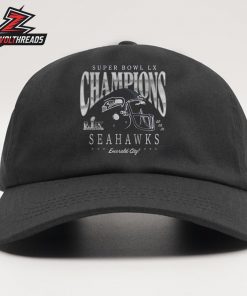 Seattle Seahawks Super Bowl LX Champions Prestigious Run Snapback Classic Hat Cap