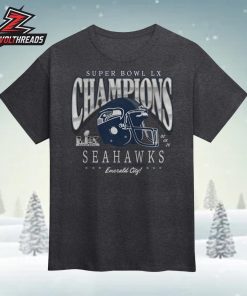 Seattle Seahawks Super Bowl LX Champions Prestigious Run Unisex T-Shirt