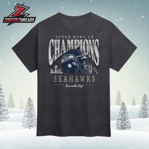 Seattle Seahawks Super Bowl LX Champions Prestigious Run Unisex T-Shirt