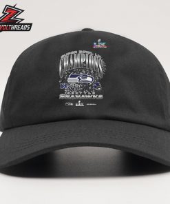 Seattle Seahawks Super Bowl LX Champions Sweatshirt Snapback Classic Hat Cap