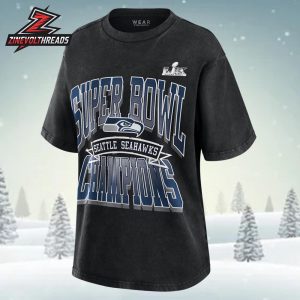 Seattle Seahawks Super Bowl LX Champions Vintage Unisex T-Shirt