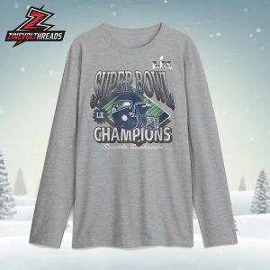 Seattle Seahawks Super Bowl LX Under the Lights Long Sleeve Unisex T-Shirt