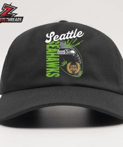 Seattle Seahawks USA 250 Gold Standard Team Heritage Snapback Classic Hat Cap