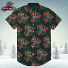 Big Cat Cabana Bamboo Short Sleeve Hawaiian Shirt