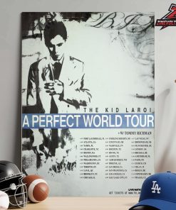 The Kid Laroi A Perfect World Tour 2026 With Tommy Richman Home Decor Poster Canvas