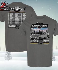 Tyler Reddick Checkered Flag Sports 2026 Daytona 500 Champion Past Champions Two Sided Unisex T-Shirt