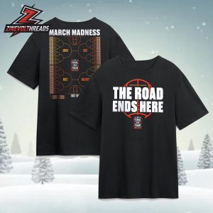 2026 NCAA Men’s Basketball Tournament March Madness Bracket Two Sided Unisex T-Shirt