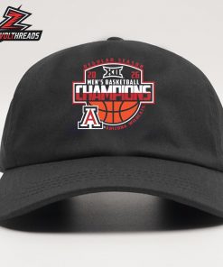 Arizona Wildcats 2026 Big 12 Men’s Basketball Regular Season Champions Snapback Classic Hat Cap