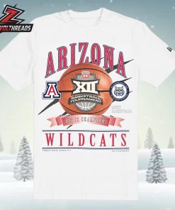Arizona Wildcats 2026 Big 12 Men’s Basketball Tournament Champions Locker Room Unisex T-Shirt