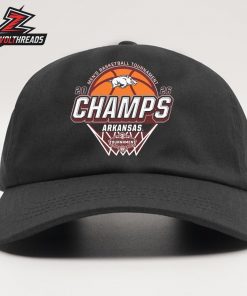 Arkansas Razorbacks 2026 SEC Men’s Basketball Tournament Champions Locker Room Snapback Classic Hat Cap