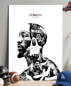 Bam Adebayo 83 Points Historic Game Wilt Bam Kobe Most Points In Game Home Decor Poster Canvas