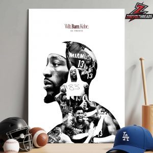 Bam Adebayo 83 Points Historic Game Wilt Bam Kobe Most Points In Game Home Decor Poster Canvas