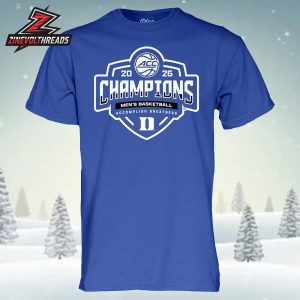 Duke Blue Devils 2026 ACC Men’s Basketball Tournament Champions Locker Room Unisex T-Shirt