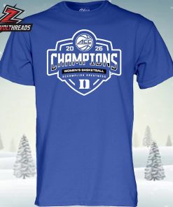 Duke Blue Devils 2026 ACC Women’s Basketball Tournament Champions Locker Room Unisex T-Shirt