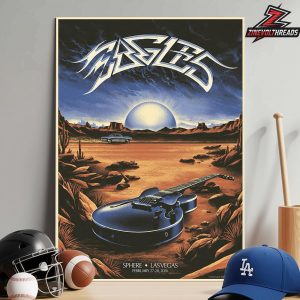 Eagles Band Venue Poster At The Sphere Las Vegas On February 27-28 2026 Home Decor Poster Canvas