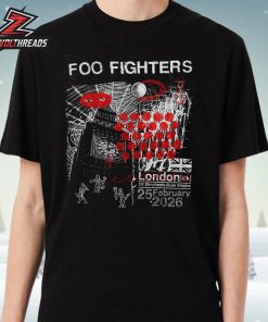 Foo Fighters Your Favorite Toy Suprises Show At O2 Shepherhds Bush Empire London UK On February 25th 2026 Unisex T-Shirt