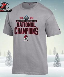 Georgia Bulldogs 2026 NCAA Women’s Indoor Track And Field National Champions Unisex T-Shirt