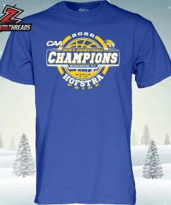 Hofstra Pride 2026 CAA Men’s Basketball Tournament Champions Unisex T-Shirt