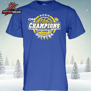 Hofstra Pride 2026 CAA Men’s Basketball Tournament Champions Unisex T-Shirt