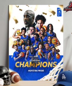 Hofstra Pride Are 2026 CAA Men’s Basketball Tournament Champions Home Decor Poster Canvas