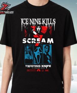 Ice Nine Kills Scream 7 Twisting Knife Curtain Call Tee Unisex T-Shirt