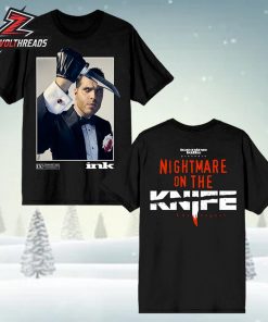 Ice Nine Kills Scream 7 Twisting Knife Psycho’s Only Slice Nine Kills Tee Two Sided Unisex T-Shirt