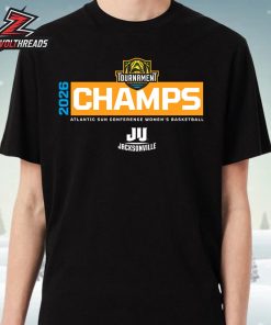 Jacksonville Dolphins 2026 ASUN Adidas Pre Game T-Shirt- Women’s Basketball Championship Unisex T-Shirt