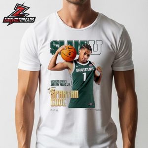 Jeremy Fears Jr Michigan State Spartans On Slam University Cover Tee Spartan Code Unisex T-Shirt
