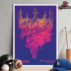 Linkin Park From Zero 2026 Tour Australia Poster At Qudos Bank Arena Sydney On March 15th 2026 Home Decor Poster Canvas