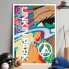 Linkin Park From Zero 2026 Tour Australia Poster At Brisbane Entertainment Centre Boondall On March 5th 2026 Home Decor Poster Canvas